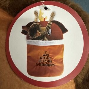 Cat Crinkle Bag The Grinch Pet Cat‎ Small Dog Bed 20" Max Grinchmas Crinkles